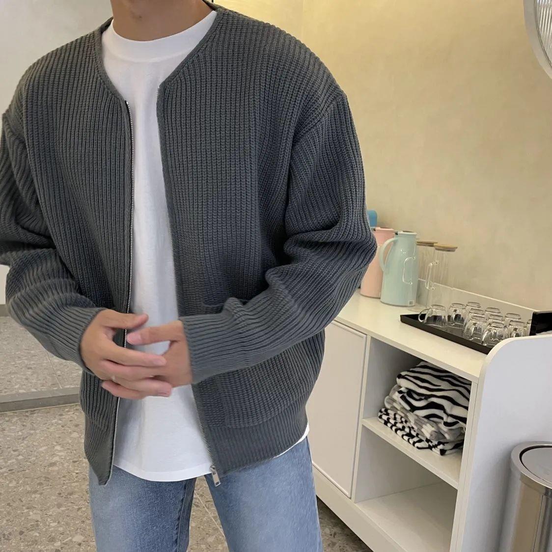 Heren Leer Vest Donkerbruin Casual Stijl