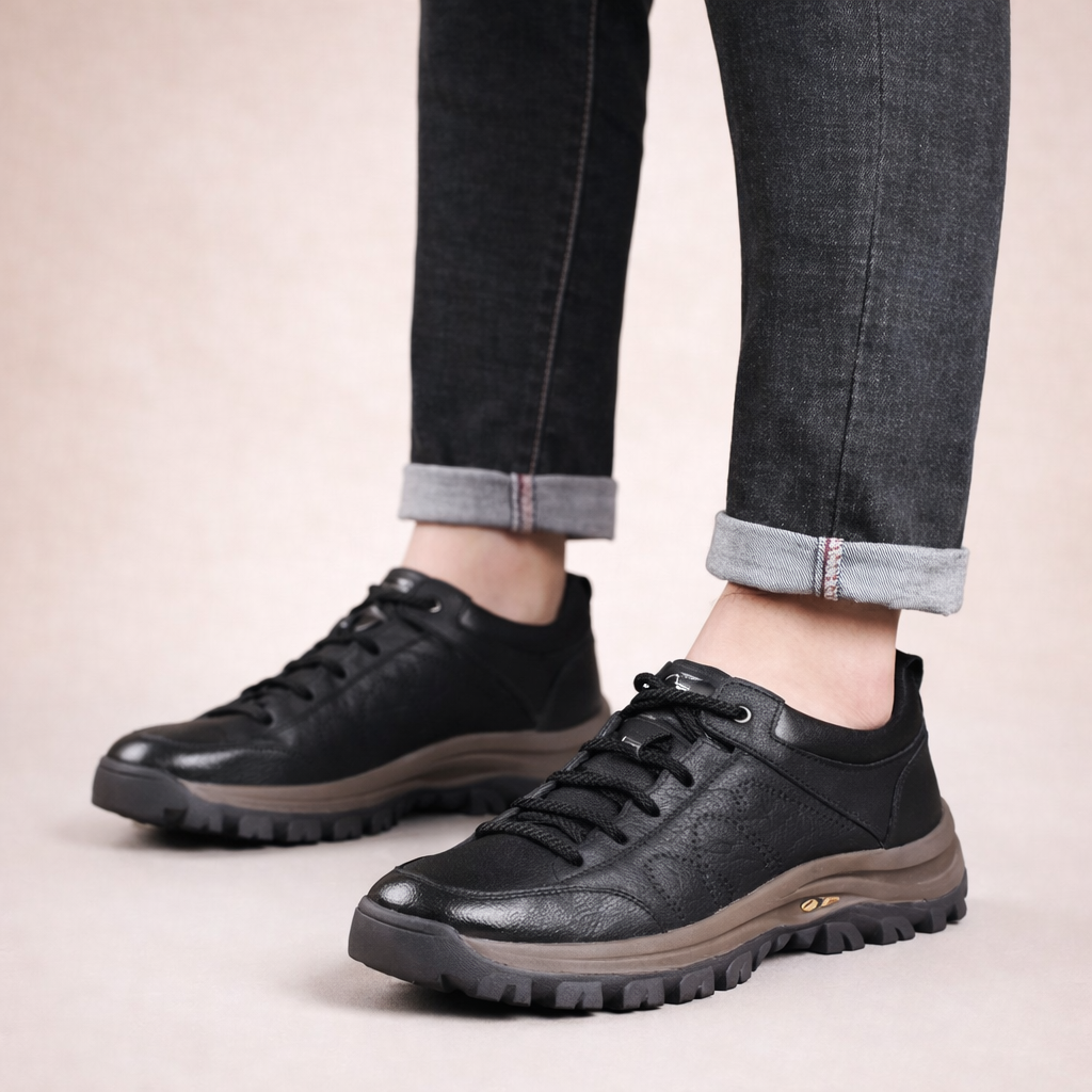Comfortabele Herenschoenen Baar Zacht en Soepel