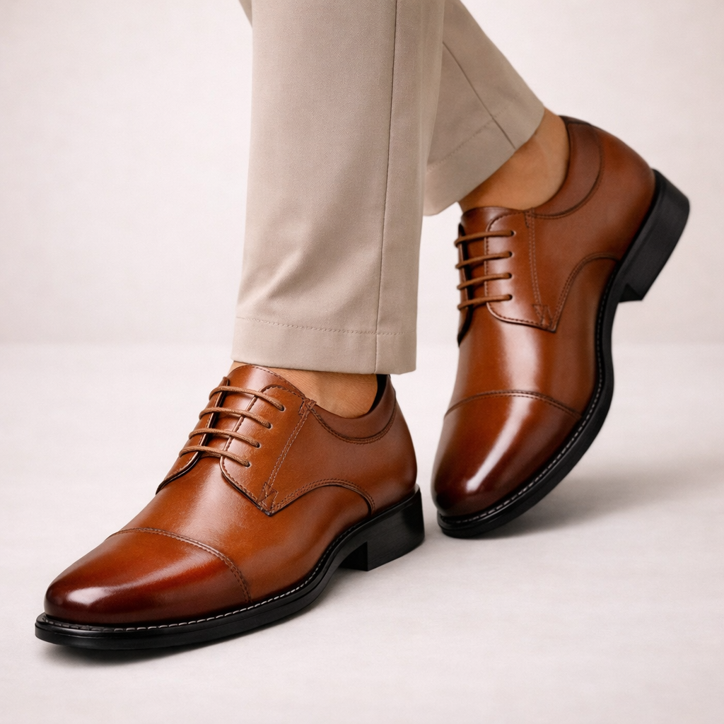 Heren Leerschoenen van Hoge Kwaliteit