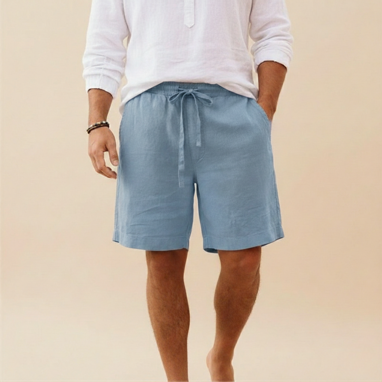 Korte broek Zomer Relaxte Fit Mannen