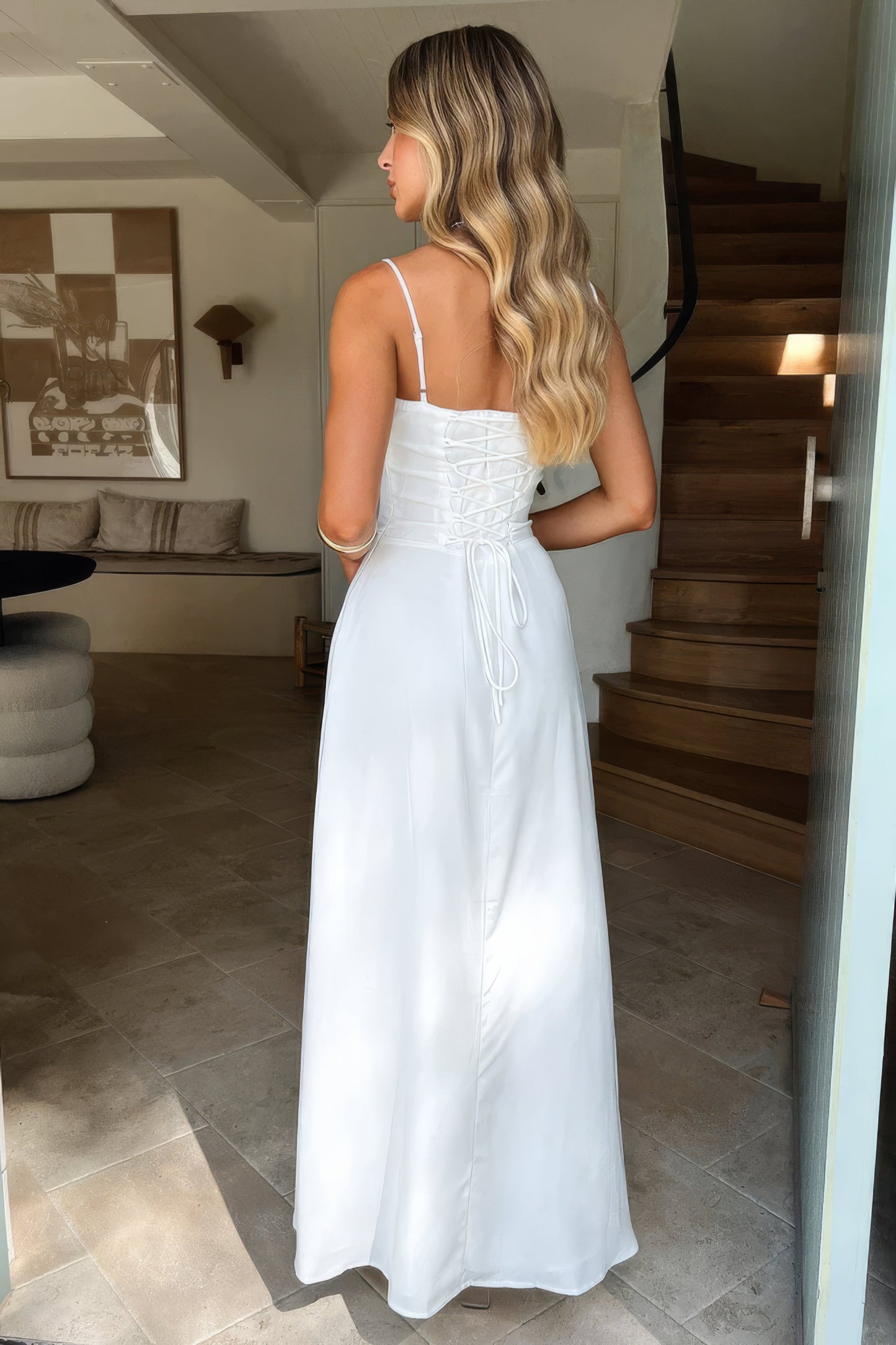 Vrouwen Zomerjurk Maxi Luchtig Elegant Lange Jurk