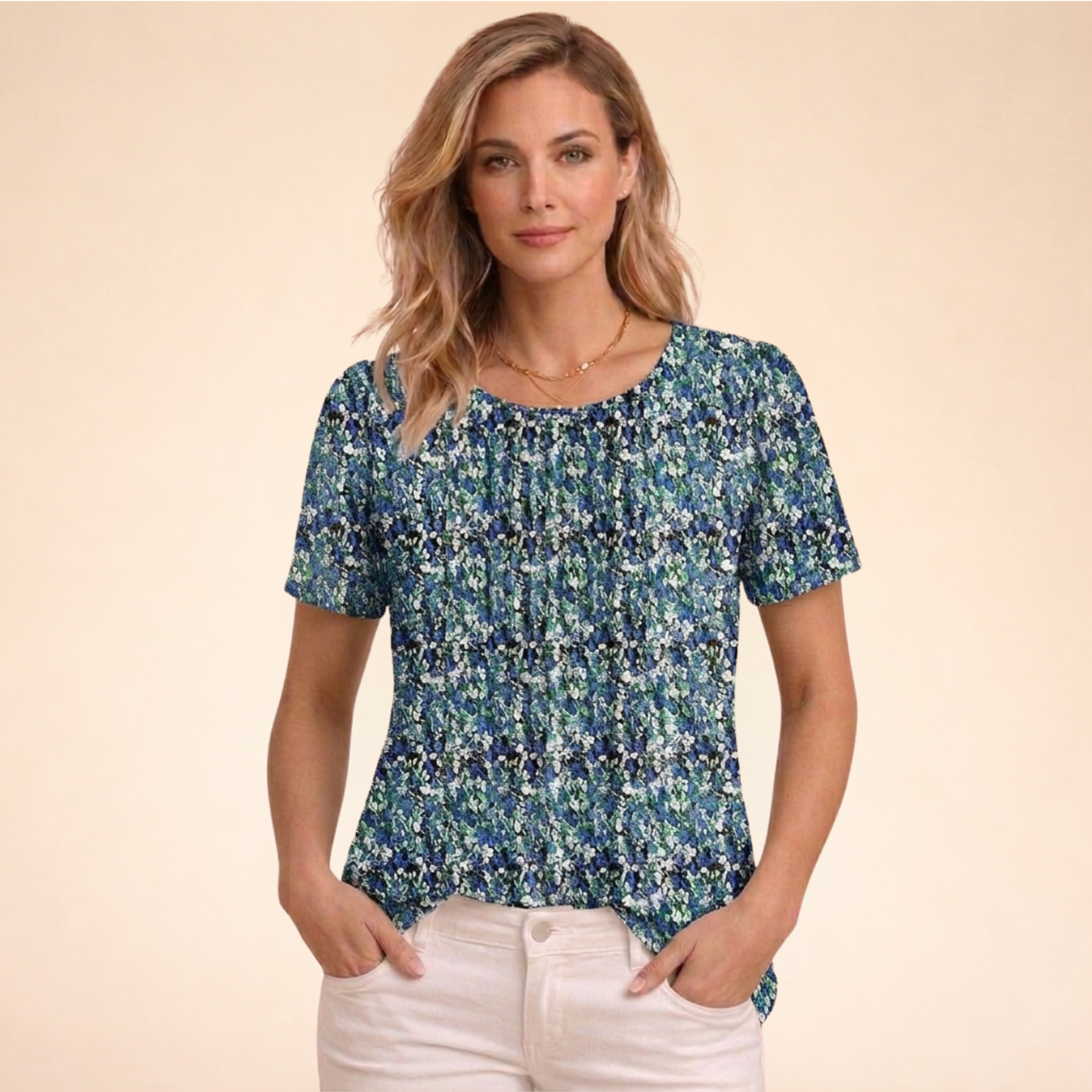 Luchtige Zomertop Vrouwelijk Elegant Model