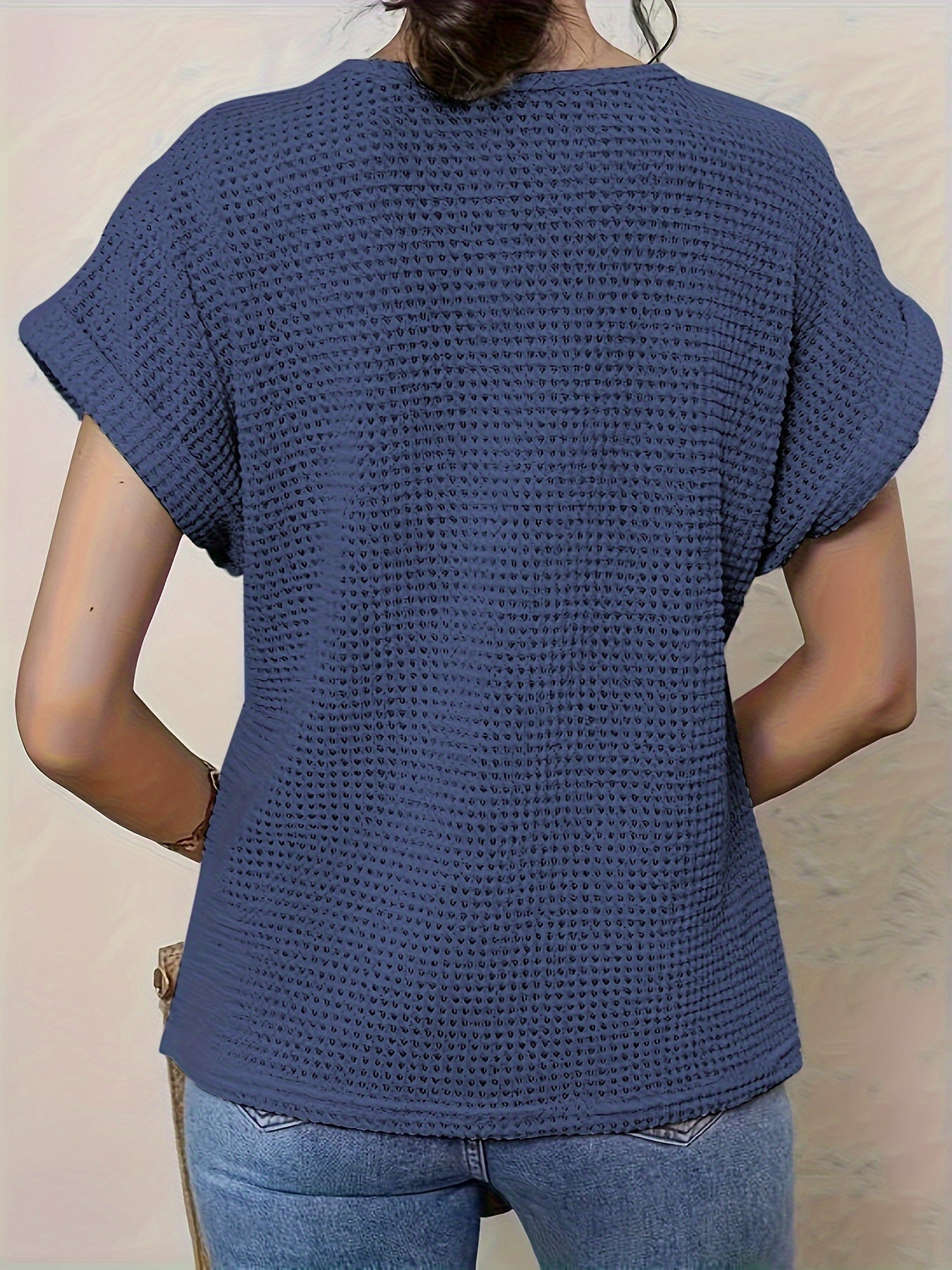 Boho Top met Kanten en Comfortabele Pasvorm