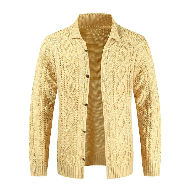 Vest Heren Comfortabel Slim Fit V-Hals
