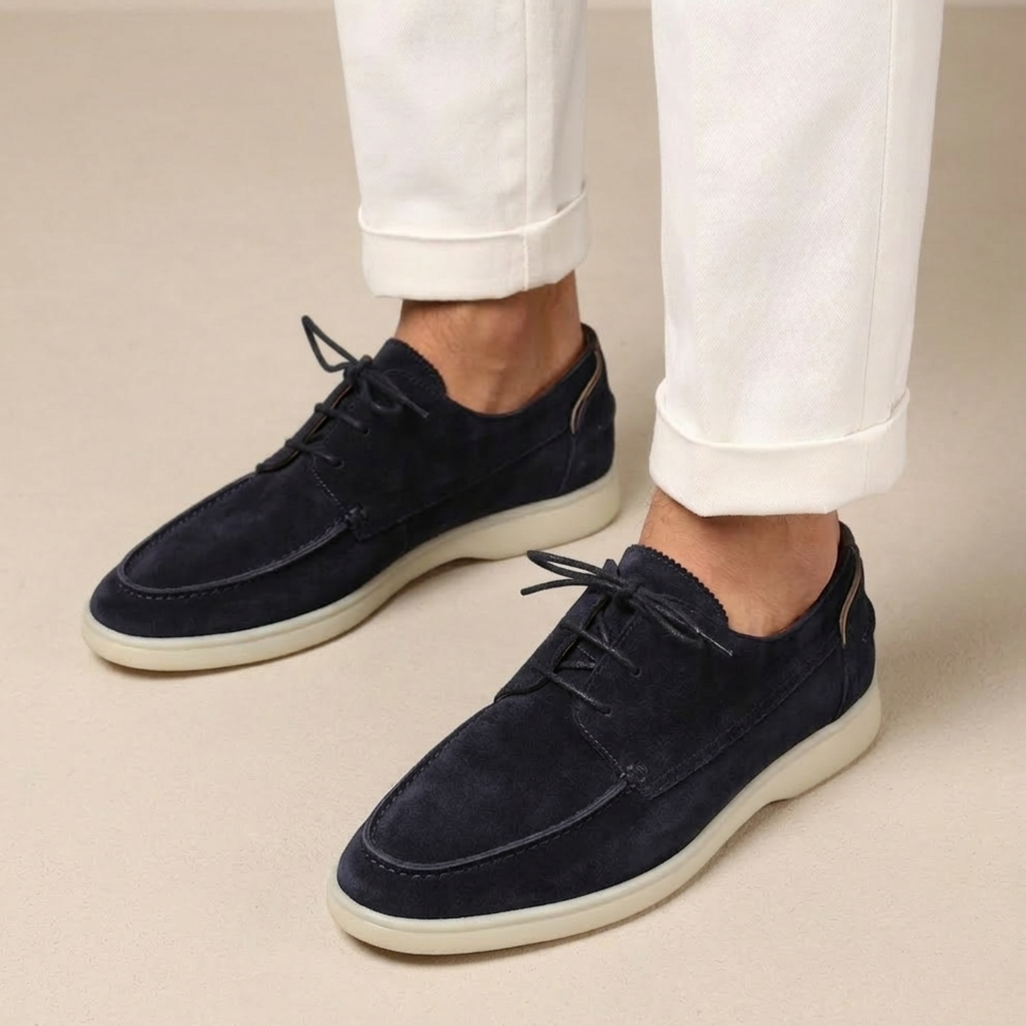 Herenschoenen Leren Traspirant Comfortabel