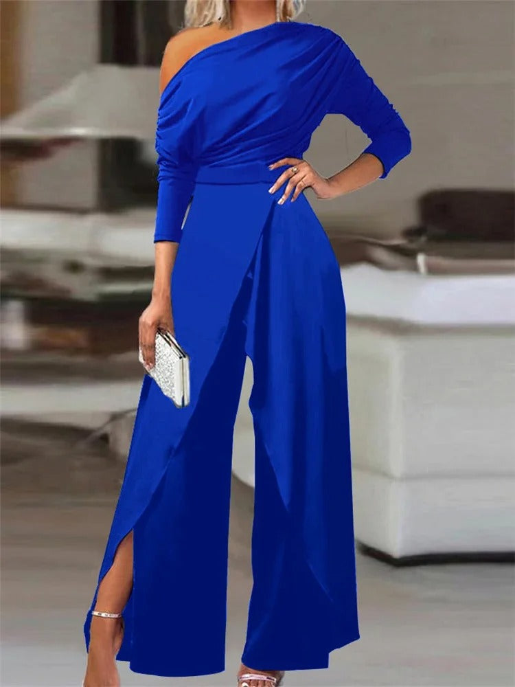 Dames Jumpsuit Elegante Avondkleding Aurora Stijl