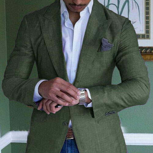 Blazer Slim Fit Ademend voor Mannen