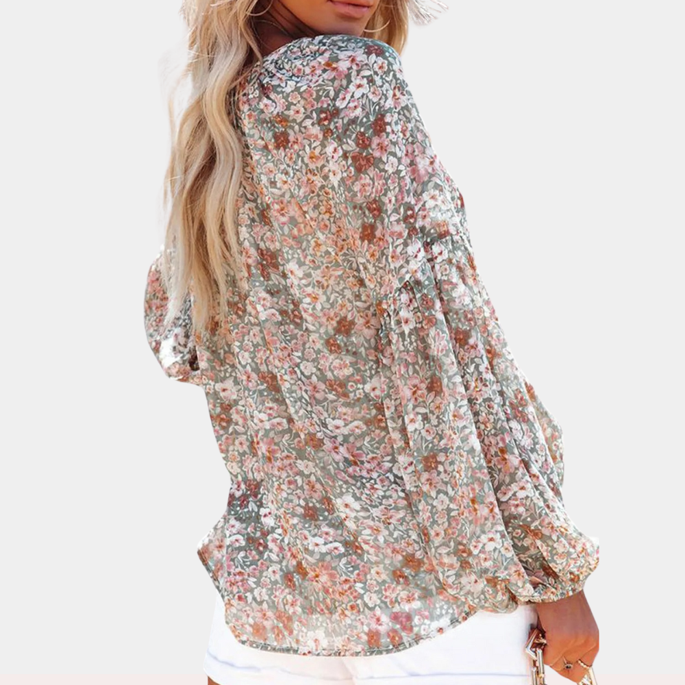 Bloes Blumenprint Casual Vrouw