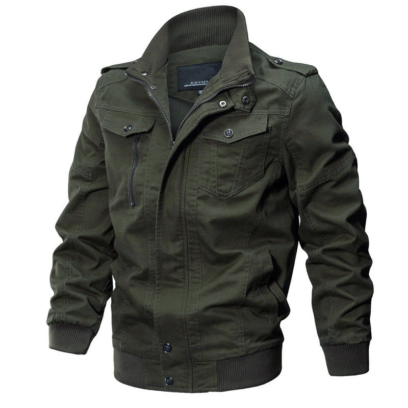 Heren Bomberjack Warm Fleece Lichte Jas