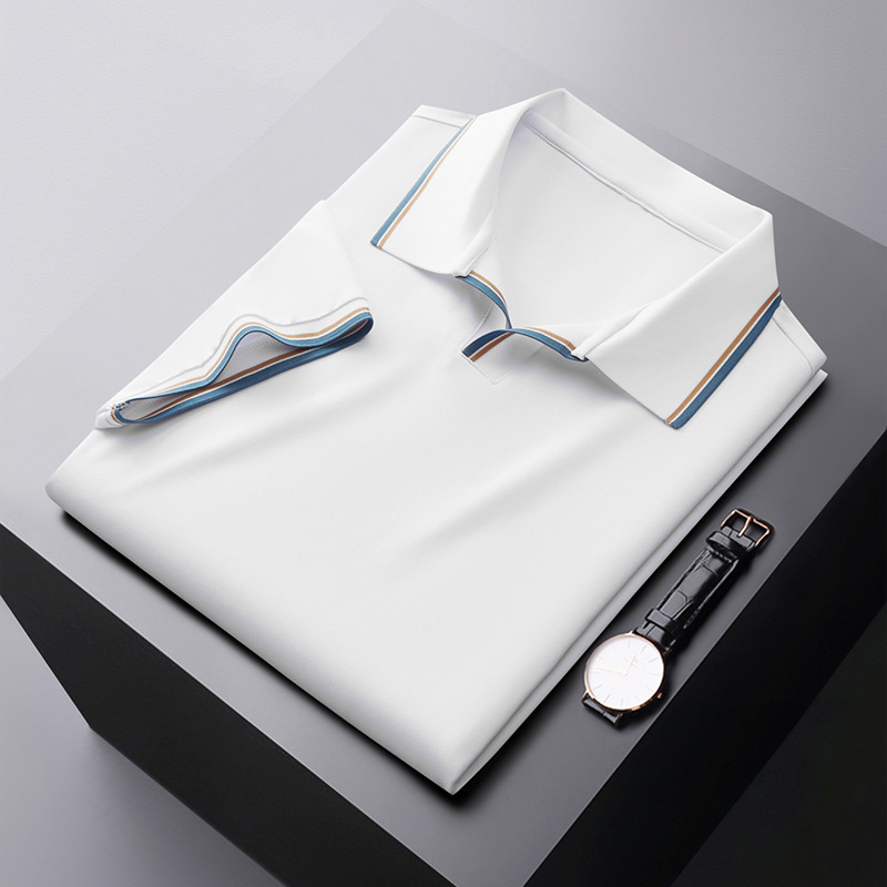 Aurelio Mannen Poloshirt Luxe Kwaliteit