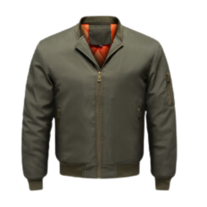 Herens Bomberjack Warm en Stijlvol Design
