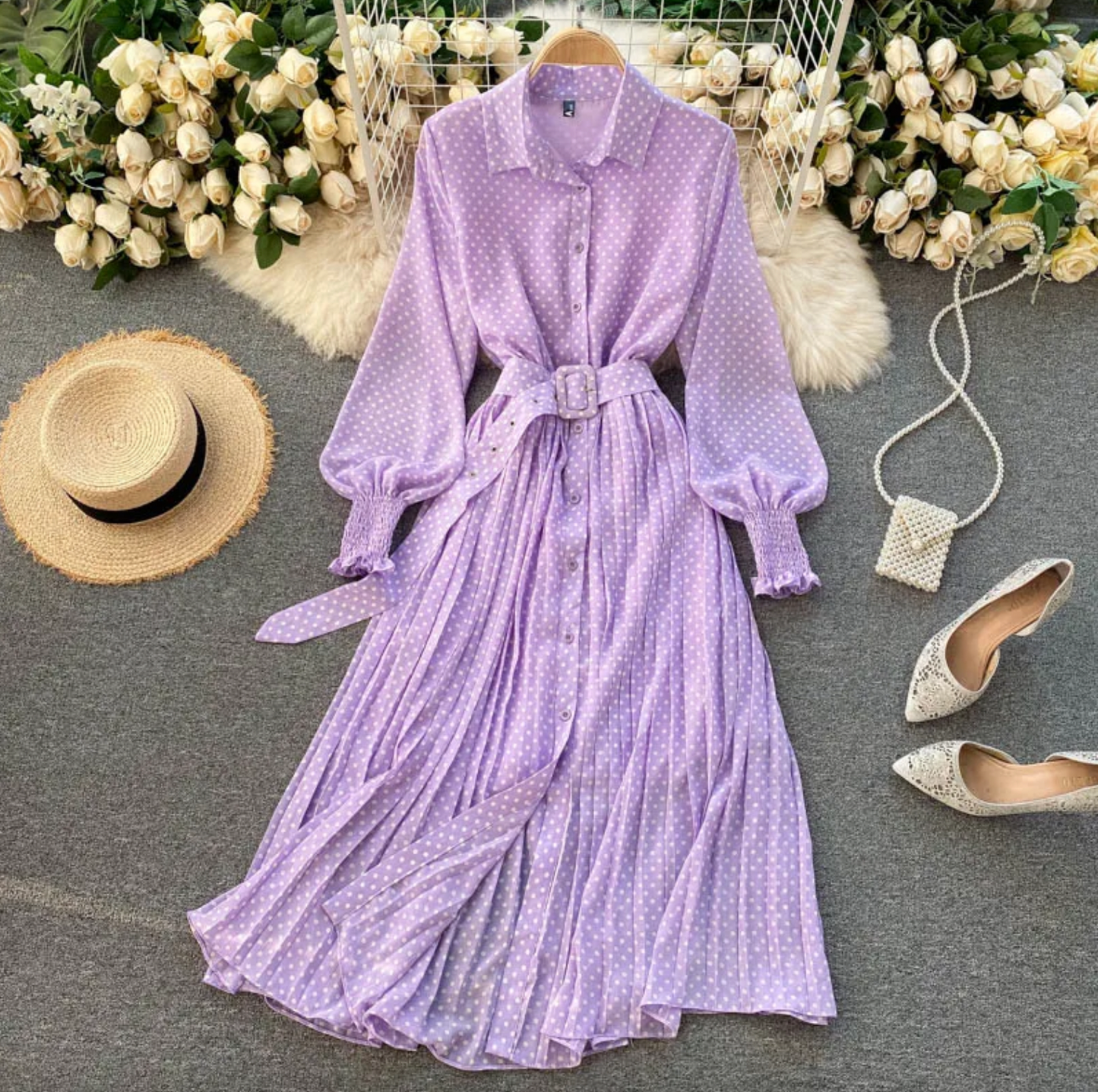 Vrouwelijke Zomerkleding Jurkje Lente Stijlvol