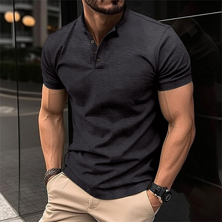 Heren Poloshirt Slim Fit Kwaliteit Katoen
