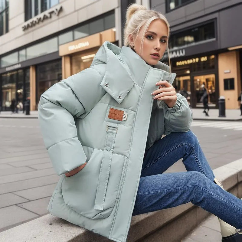 Dames Pufferjas Waterdicht Warme Winterjas