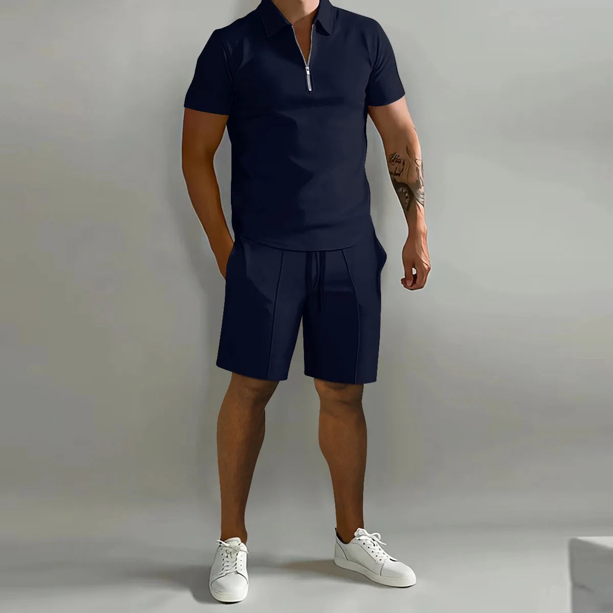 Charles | Lichtgewicht casual zomerset voor heren 7