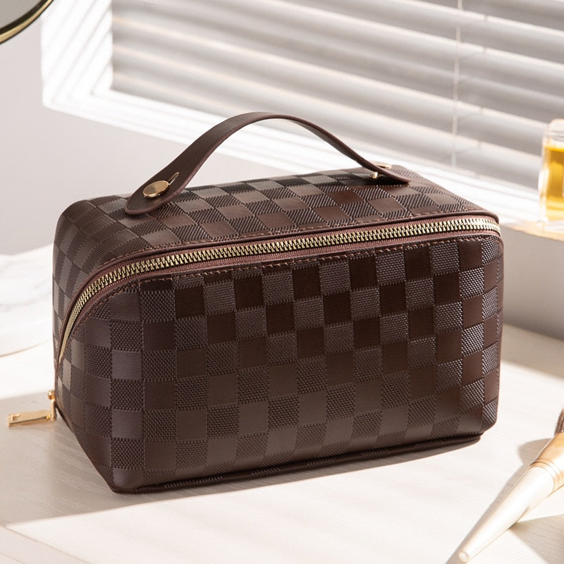 Dalia | Luxe Make-up Tas voor Vrouwen - Hoogwaardig PU-leer, Slimme Indeling 6
