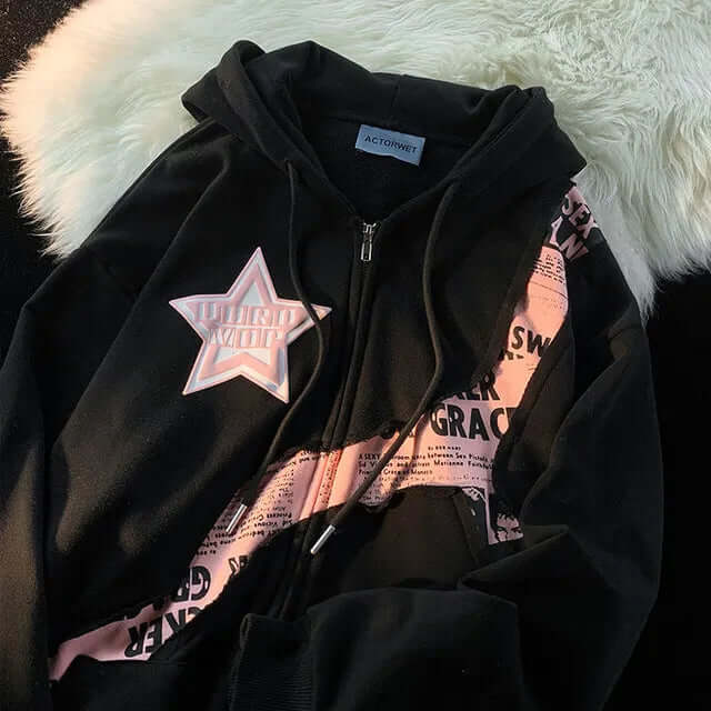 Dames Hoodie Oversized Comfortabel met Leuke Print