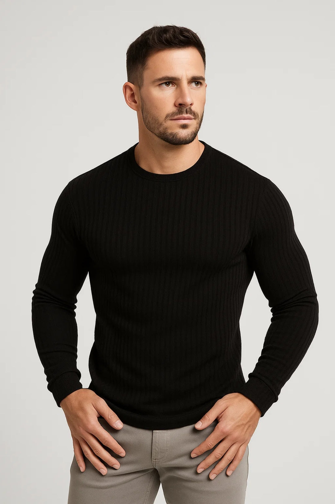 Heren Longsleeve Casual Comfortabel voor alle seizoenen