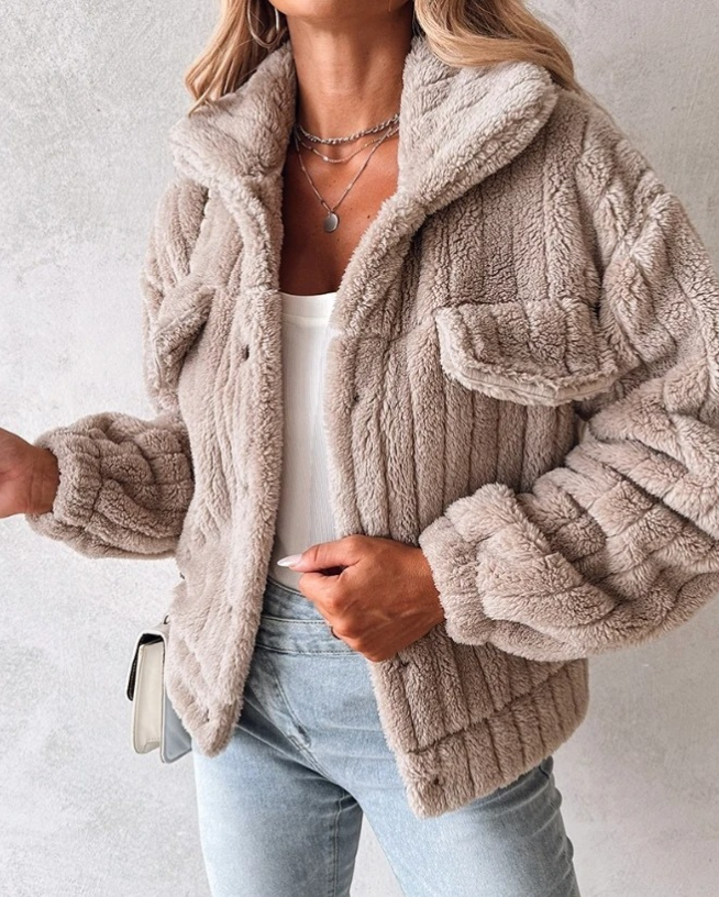 Lange Comfortabele Dames Coat