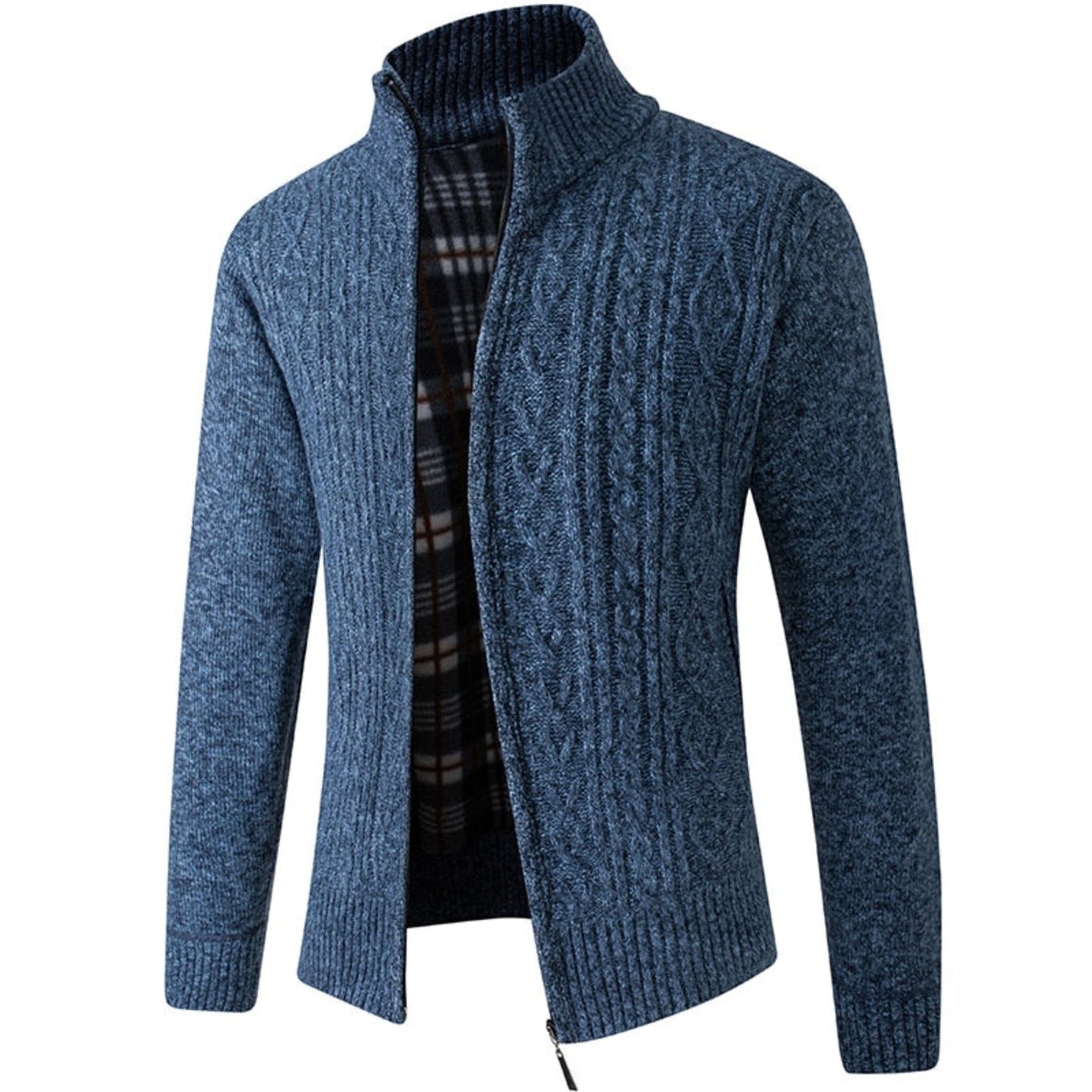 Heren Vest Casual met Kraag en Zijzakken