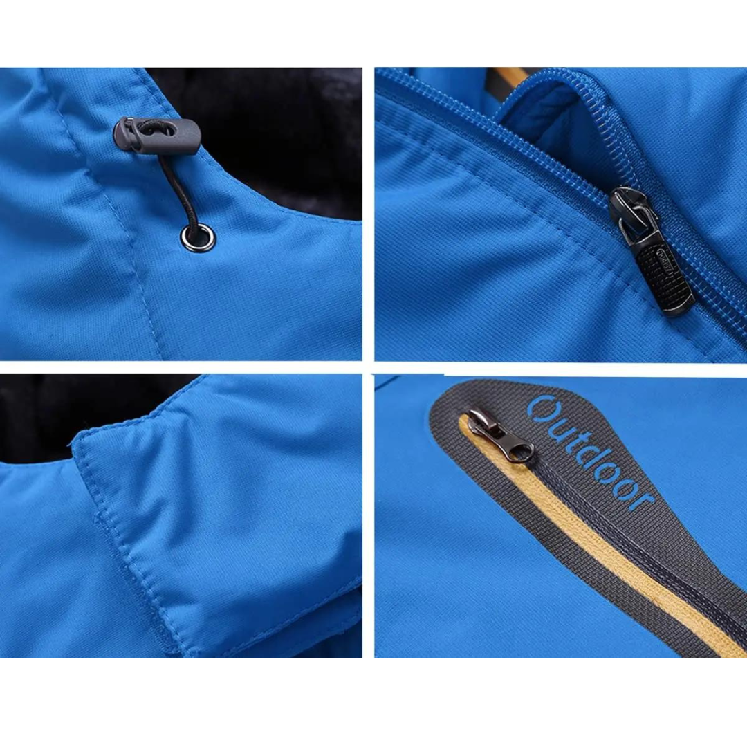 Waterdichte Heren Winterjas met Warme Fleece Binnenkant