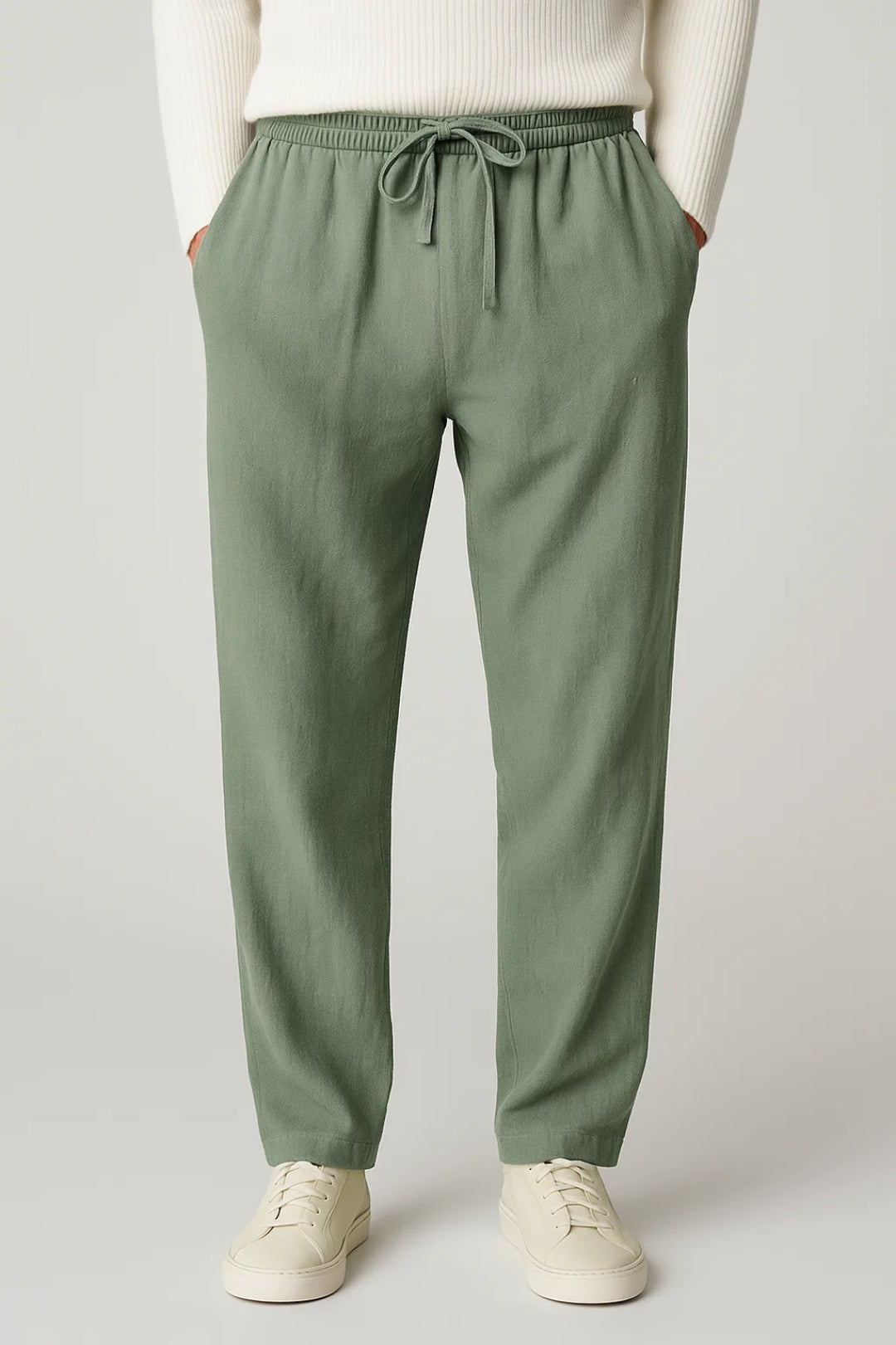 Joggingbroek Heren Relaxed Fit Elastisch Casual Zwart