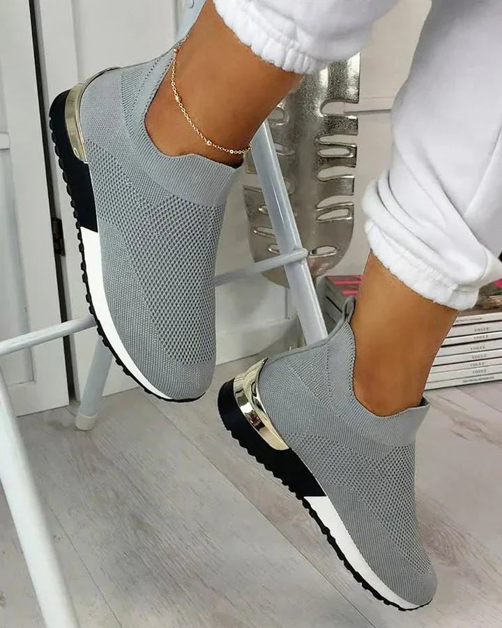 Dames Slip-on Sneakers Comfortabele Lichtgewicht Schoenen