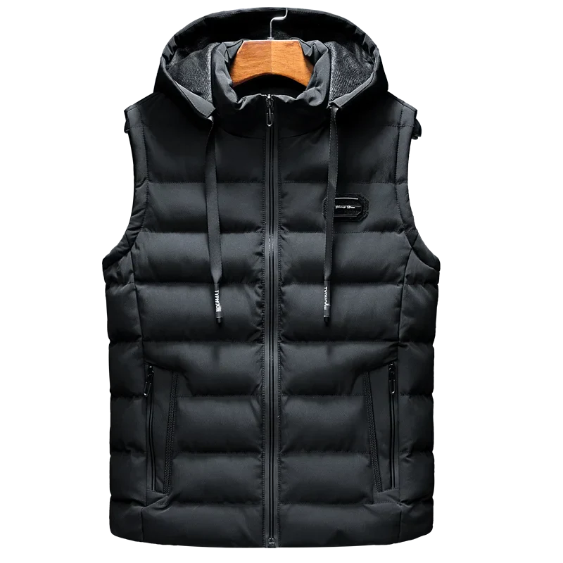 Heren Vest Mouwloos met Capuchon Waterdicht