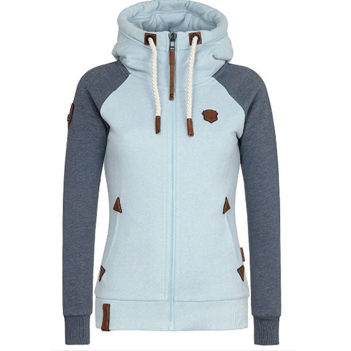 Johanna | Fleece Joggingpak Met Kap en Rits