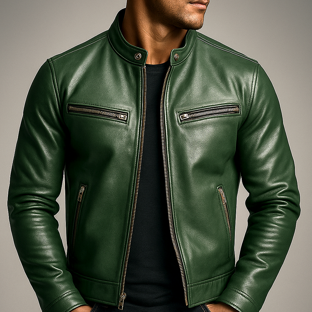 Julian | Robuust en Stijlvol Leren Vintage Jack 7