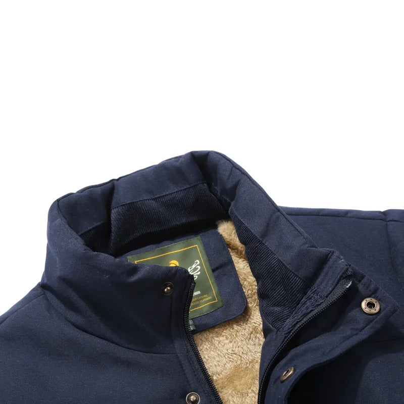 Mannen Overjas Smanicato Elegant en Warm