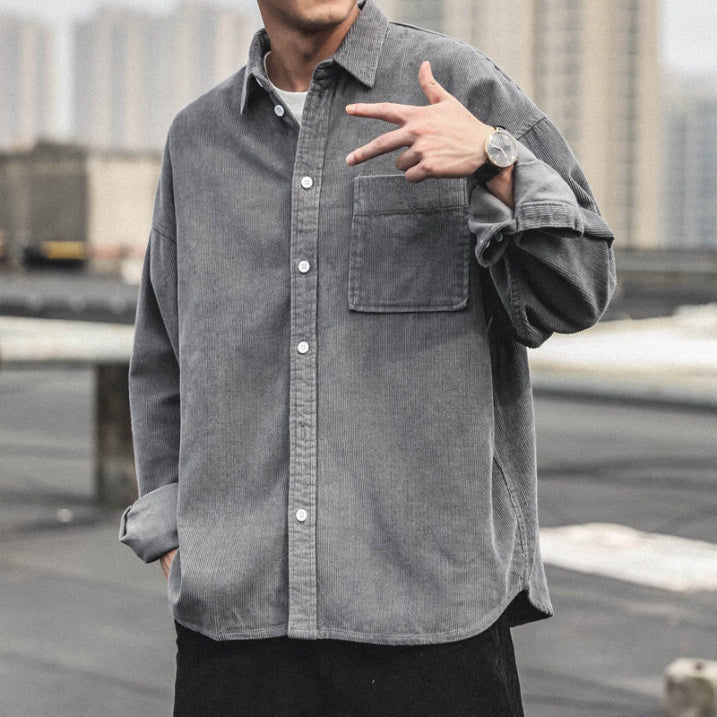 Casual Corduroy Jas voor Mannen
