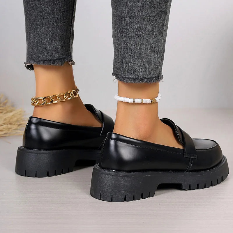 Dames Instappers Platform Schoenen Trendy Lucente