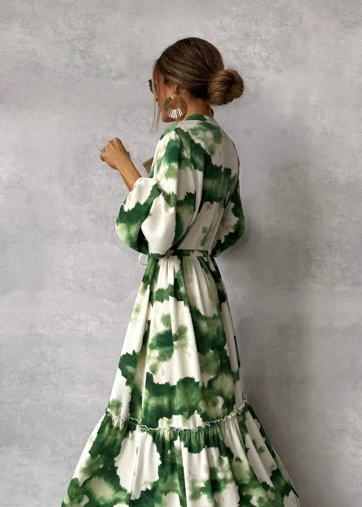 Makayla Maxi Jurk Vrouwelijk Fluwelen Design