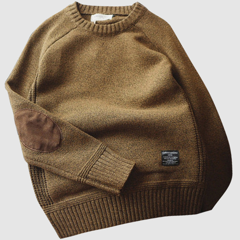 Heren Trui Ronde Hals Comfortabel voor Herfst en Winter