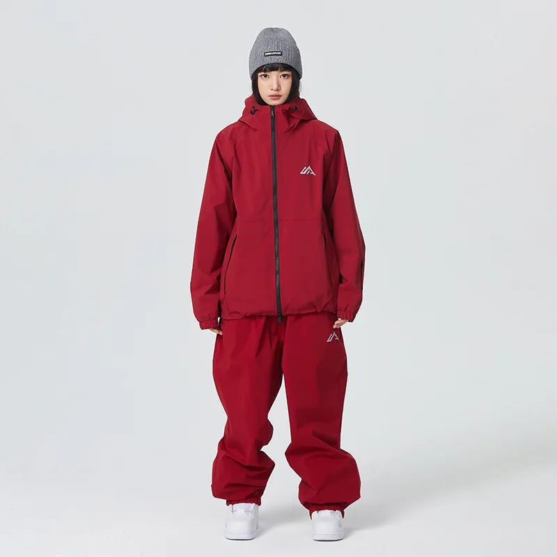 Unisex Ski Overall Elegante Waterdichte Jas