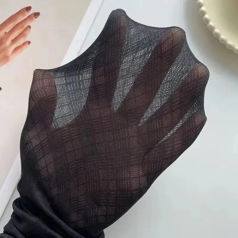 Marina | Elegante Collant met Ruitpatroon