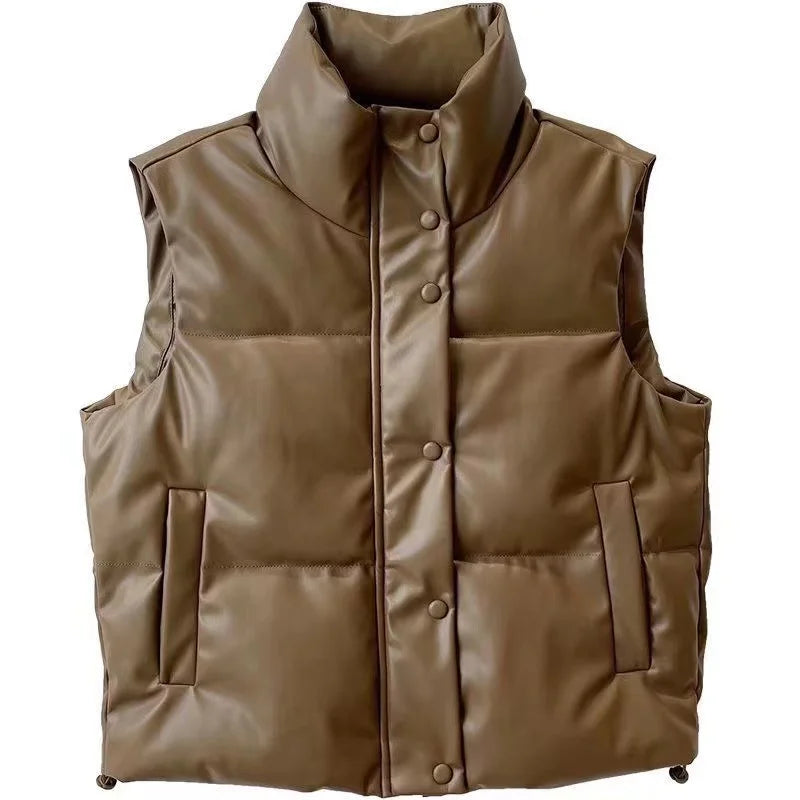 Luxe Vest Elegante Warme Lang Model