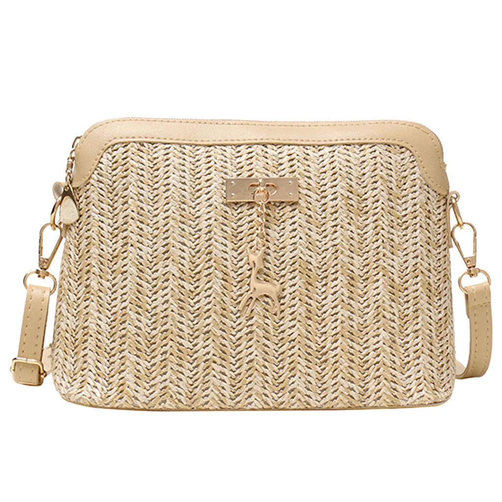 Vegan Crossbody Tas Boho Stijl Zwart