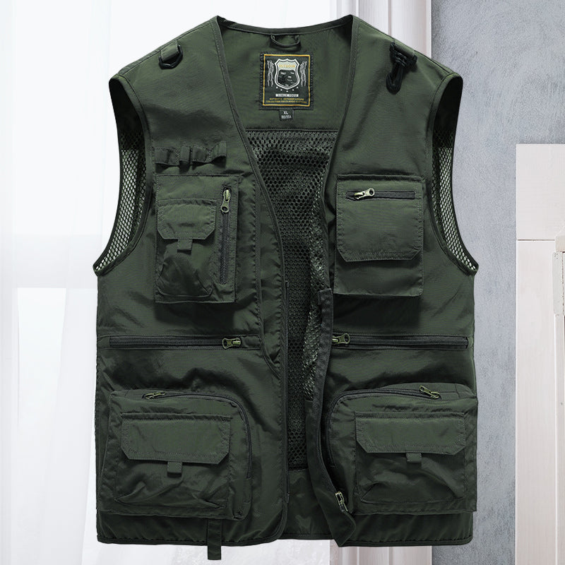 Milo | Gilet Estivo Multitasche – Pratico, Leggero & Ideale per Attività Outdoor 12