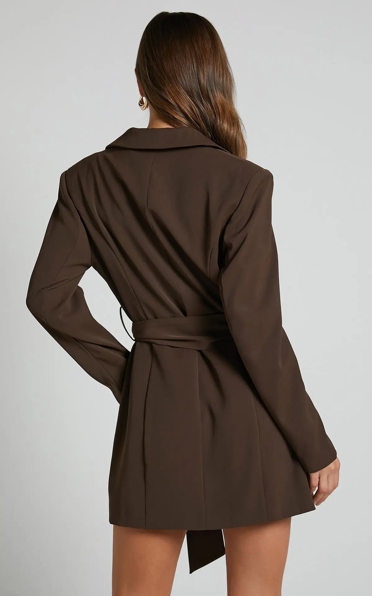 Jessa Jurk | Elegante Blazerjurk met Riem en Vrouwelijke Pasvorm