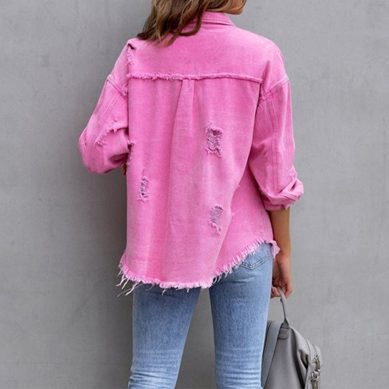 Vintage Leren Jas voor Dames