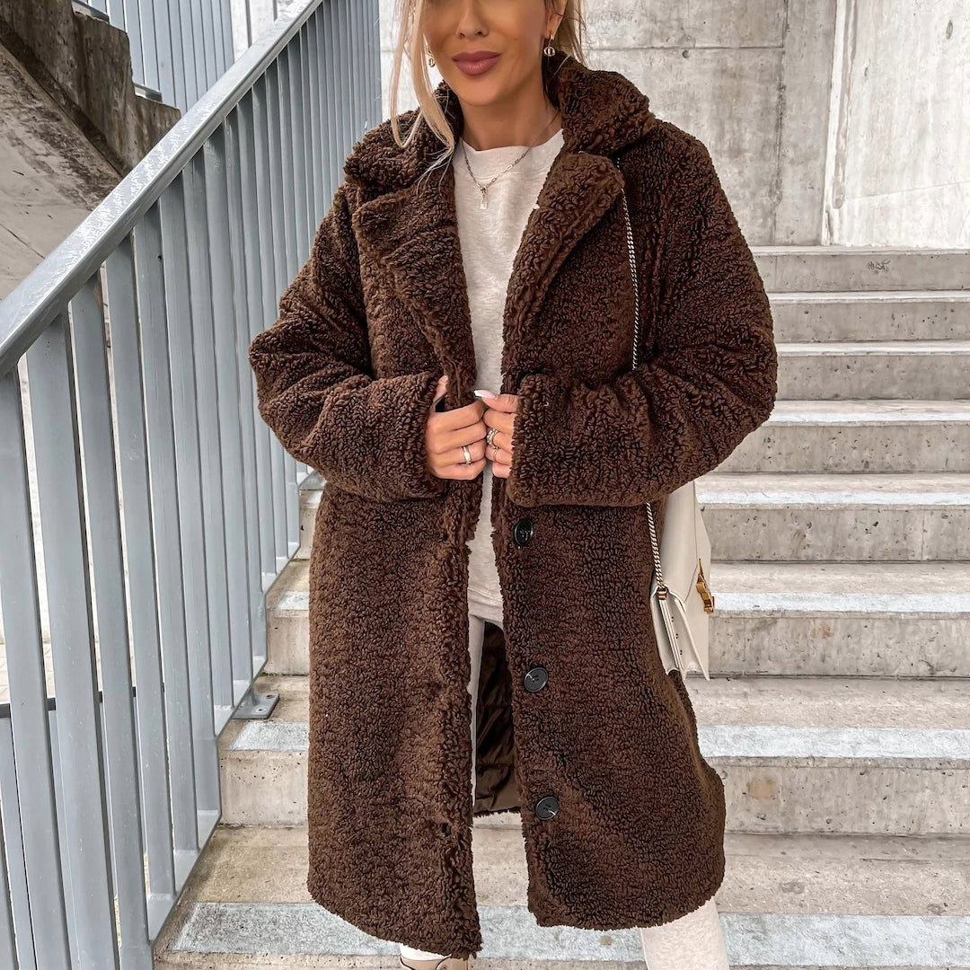 Teddybeer Jas Warme Zacht Elegante