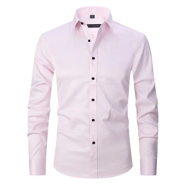 Lorenzo | Elasticiteitsshirt Elegante Transpirerende Heren Overhemd