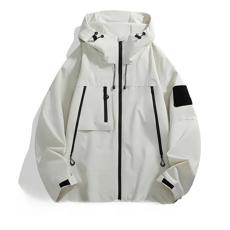 Softshell Jas met Kap voor Mannen Modern Design