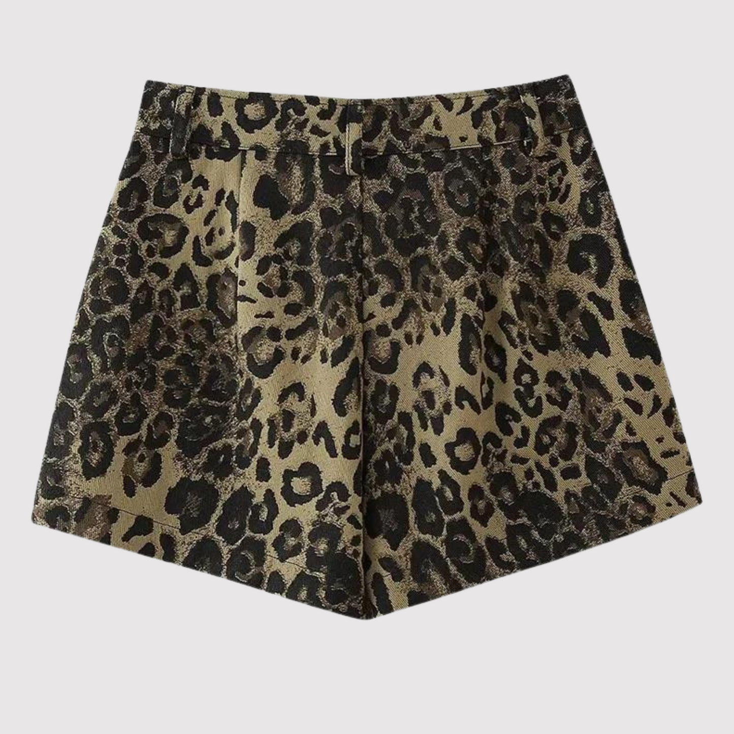 Izana Stretchy Luipaardprint Shorts Korte Broek