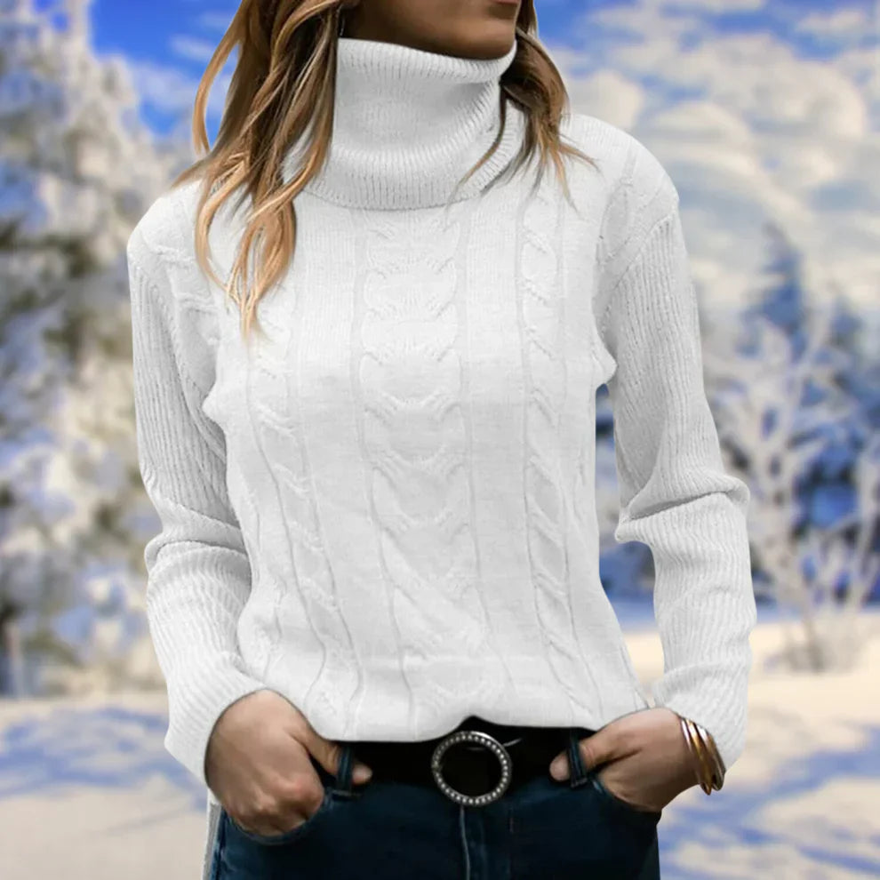Dames Coltrui Losse Pasvorm Warme Herfst Winter Trui