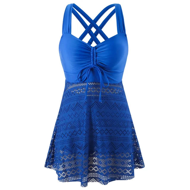 Dames Tankini Set Comfortabele Pasvorm