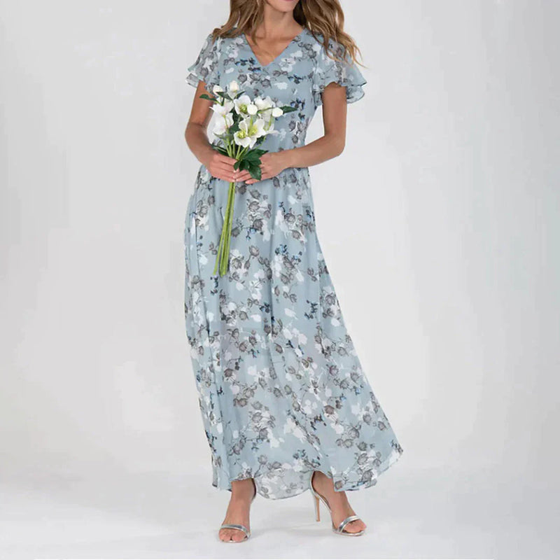 Elegante Jurk Bloemenprint voor Speciale Gelegenheden