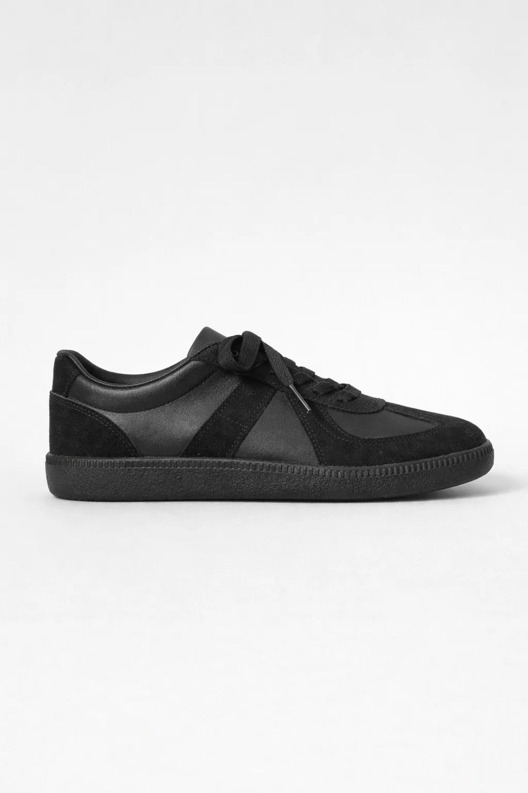 Dames Sneakers Retro Sportstijl met Gumzool en Veters Klassiek